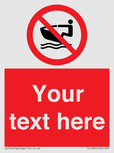 Custom No personal water craft